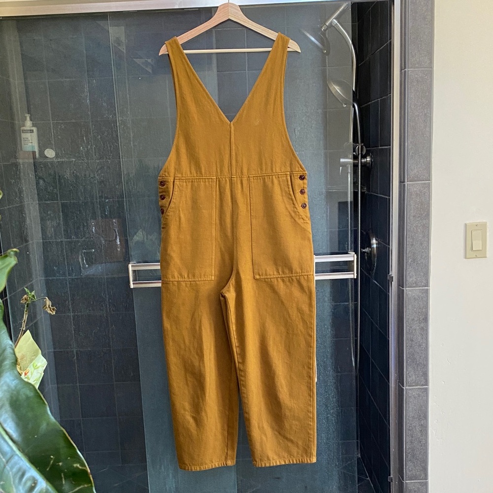 Alex mill womens Mustard Yellow Women's Jumpsuit medium